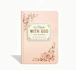 One Minute with God for Women, 365 Days Devotional Journal, Portable Daily Reflections Notebook, Simplified Bible for Women and Beginners, Perfect Gift for Holidays, Birthdays, Christmas & New Year, Self-Improvement Journal
