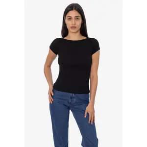 43050 - Baby Rib Lap Neck T-Shirt