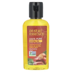 Desert Essence 100% Pure Jojoba Oil, 2 fl oz (59 ml)