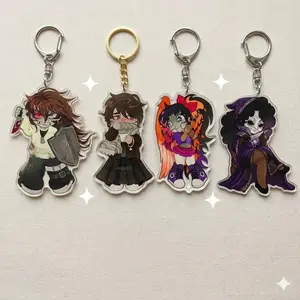 Creepypasta  Keychains: Jeff the Killer, Jane the Killer, Nina the Killer, Homicidal Liu
