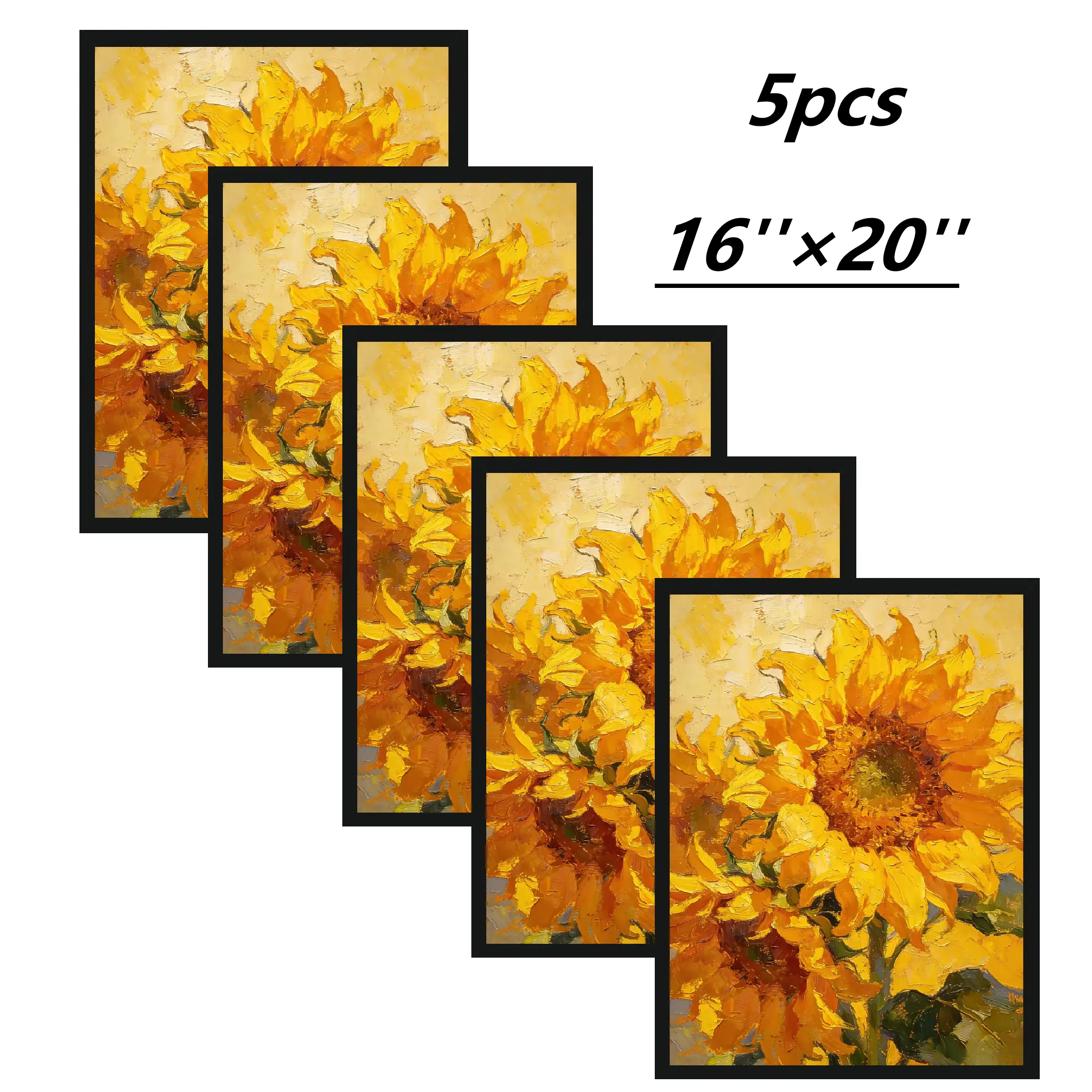 Newborn Keepsake Picture Frames, 5 Pack Gallery Wall Photo Frames, Wall & Tabletop Nursery Decor Frames, Multi Sizes 11x14 12x16 16x20 , Elegant Baby Gift