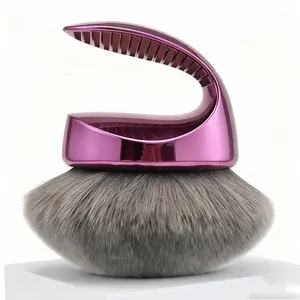 Extra Large Fluffy Body Makeup Brush, Vegan Bristles, Soft Durable Nylon Head, Seamless Even Application, for Face & Body Bronzer, Multi Purpose Brush