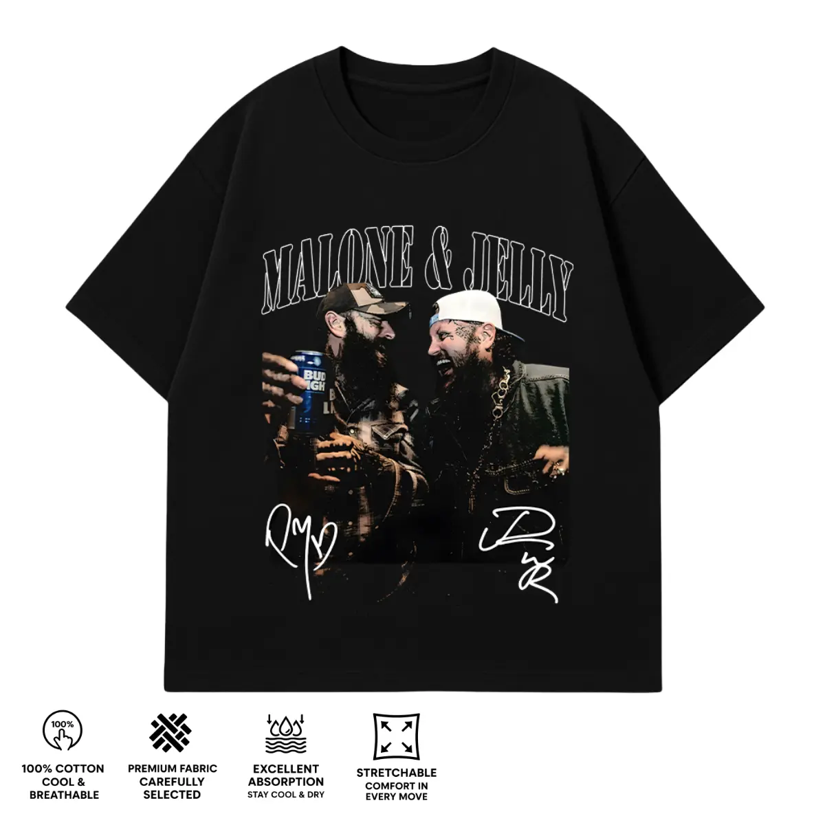 Vintage 90s Big Ass Stadium Tour Shirt, Malone Rap Music Shirt, Posty Im Just Vibin, Posty Rapper Shirt, Malone Music The Album