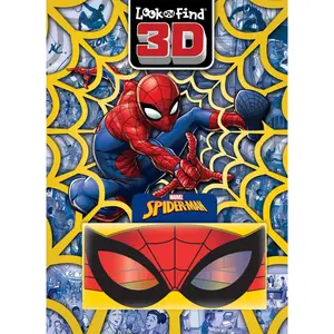 Marvel Spider-Man: Look and Find 3D -- Pi Kids - Hardcover