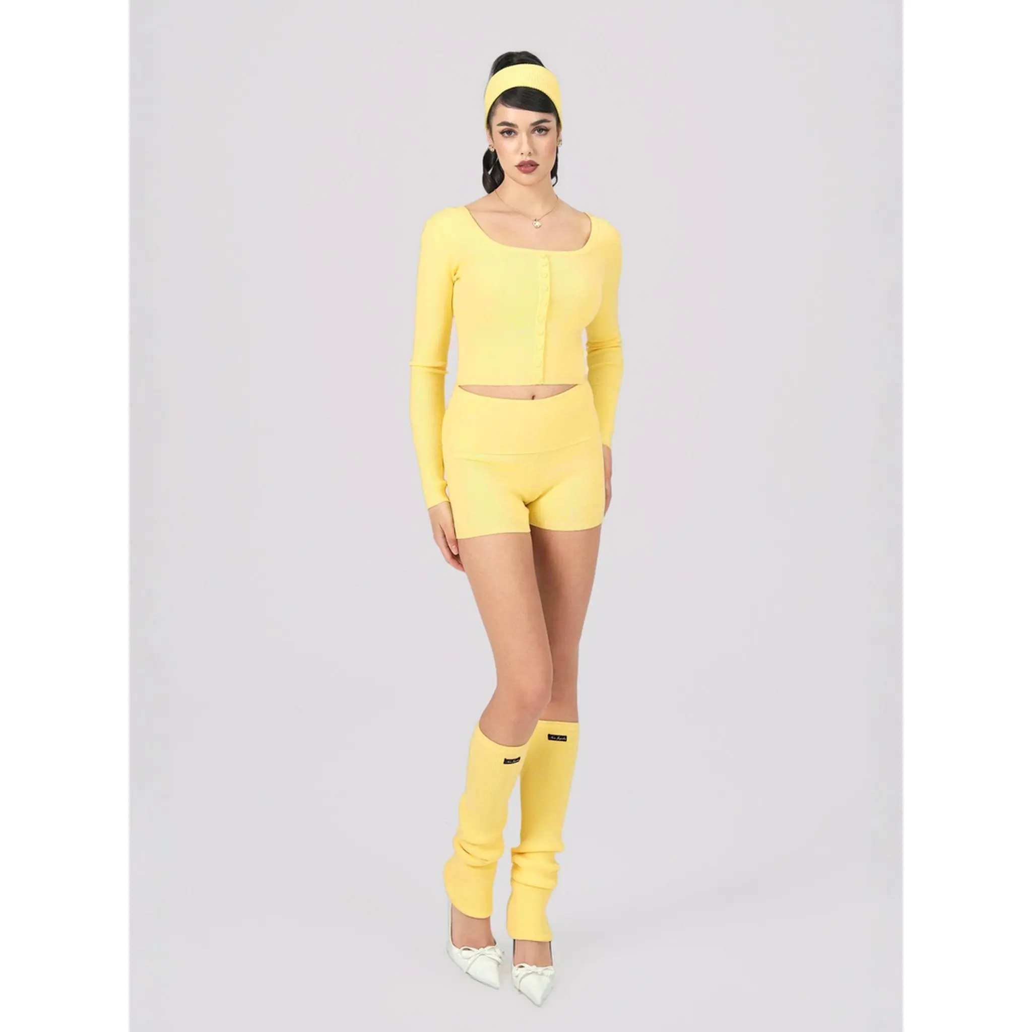Holly Shorts (Yellow) (Final Sale)