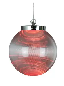 12" Borealis Ball Lighted LED - Red