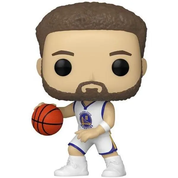 Funko POP! SPORTS: NBA - Golden State Warriors - Klay Thompson Uniform Wear Vinyl Figure, Approx. 4" Tall Sports Collectible, Vinyl Collectibles Figurine