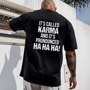 IT'S CALLED KARMA Tshirt, Hoodie, Sweatshirt, Aesthetic Tatoo Outfits, Streetwear Style, Retro Vintage Y2k Men Graphic Tees