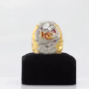 2009 K C RING Personalized gold jewelry for friends on festivals and birthdays SIZE 8-14