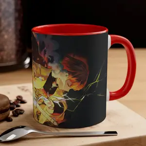 Zenitsu Mug, Thunder Breathing Sleep Stance, Demon Slayer Anime Coffee Cup, Lightning Art Design, Cool Gift for Otaku