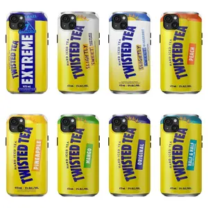 Funny Twisted Tea  Logo Phone Case, Compatible with iPhone 12/13/14/15/16/17 Pro Max/Pro Plus/17 Air, Stylish Gift for Men and Women