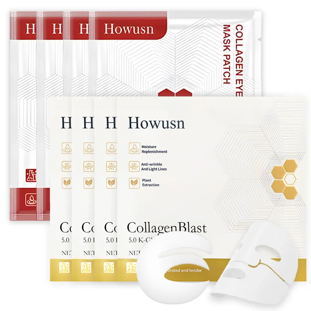 Collagen mask + Collagen eye mask (total 8 pieces)