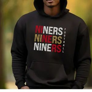 Niners Football Hoodie, Game Day Sweatshirt, Gift for Niners Fan, San Francisco Football Shirt, Niner Fan Sweatshirt, Team Purdy and Kittle