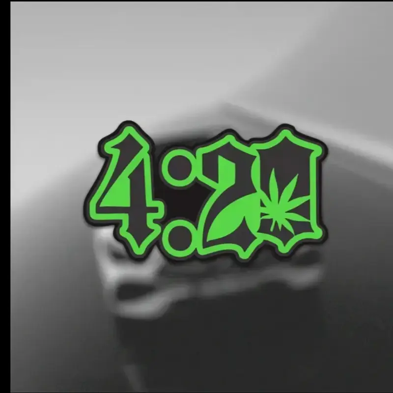 leaf car sticker