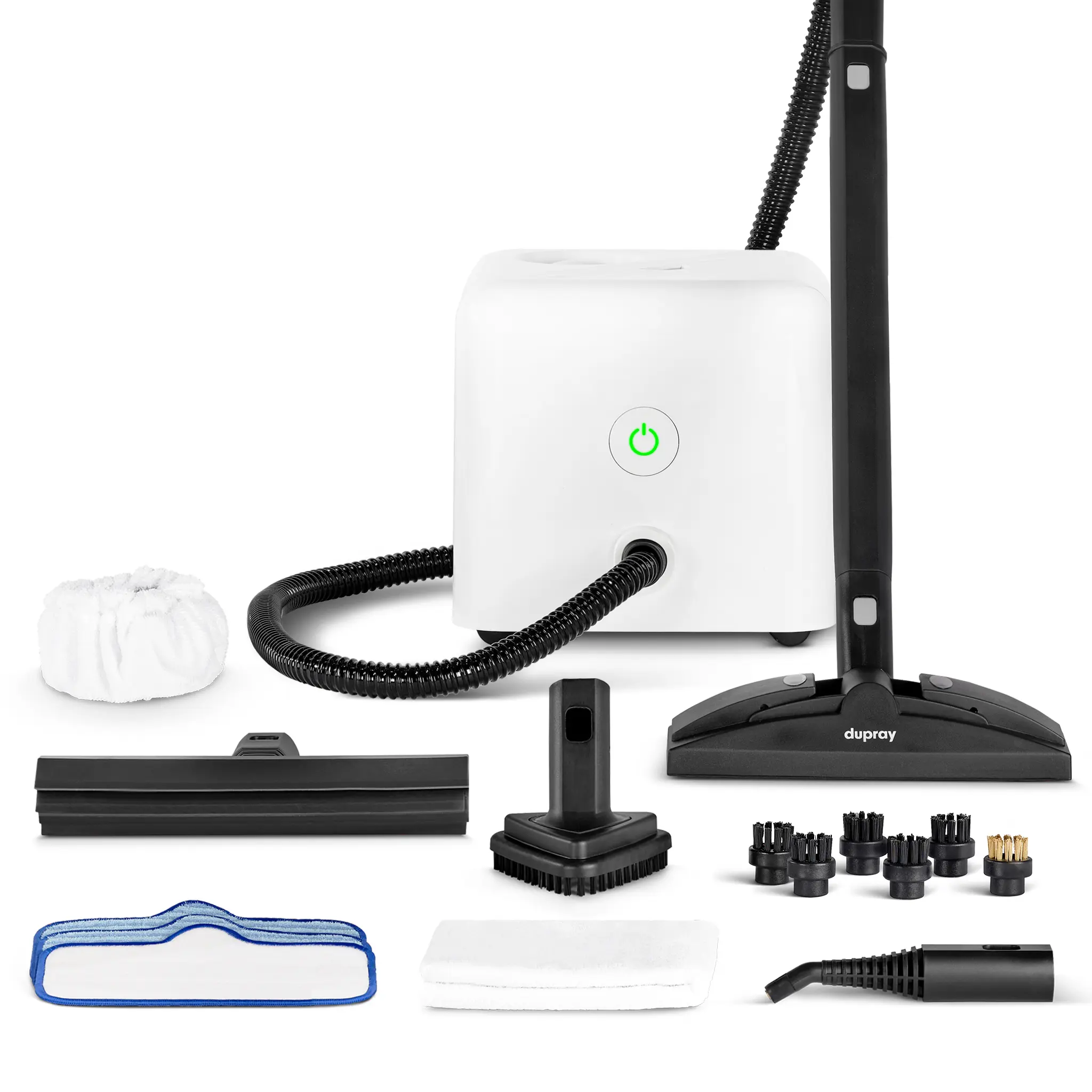 Dupray Neat™ Steam Cleaner Powerful Multipurpose Portable Heavy Duty Steamer for Floors, Cars, Tiles, Grout Cleaning.