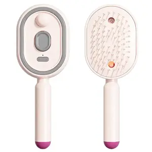 Spray Air Cushion Massage Comb Self-Cleaning Anti-Tangle Essential Oil Mist Hair Care Comb Anti-Static Volumizing Aromatherapy Comb