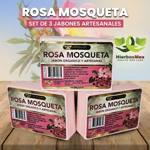 Hierbamex - Artisan Soap RoseHip - Rosa Mosqueta