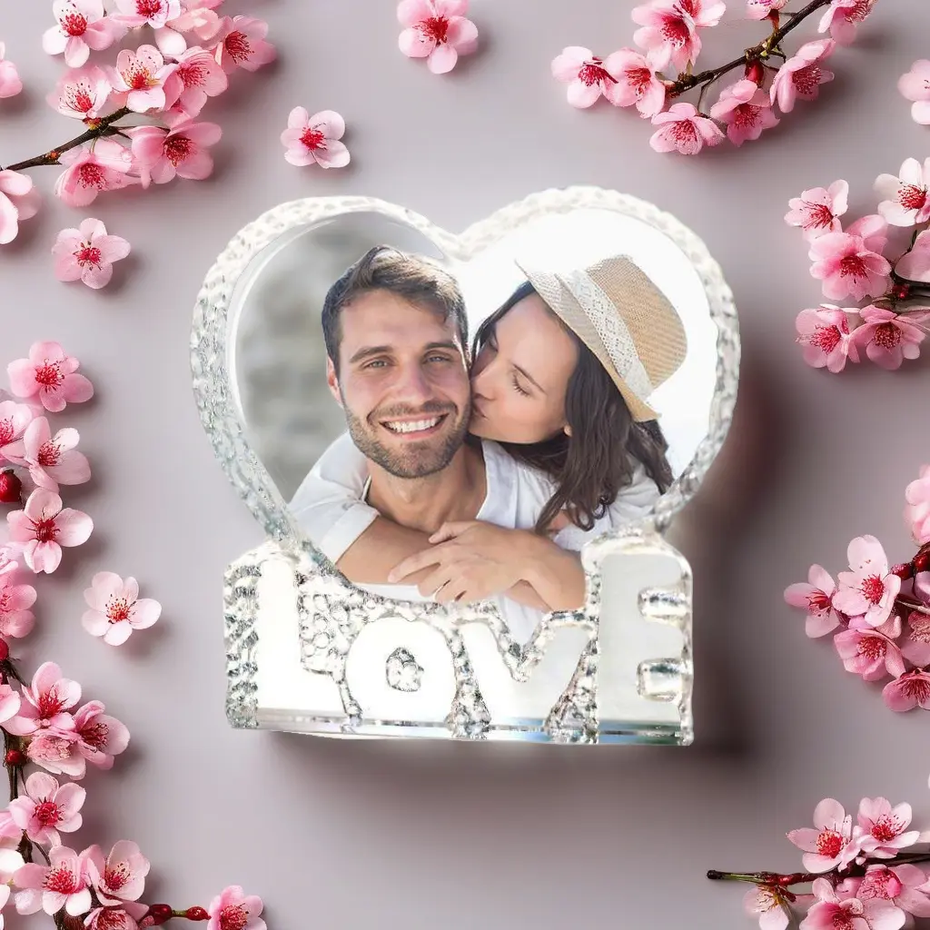 Custom Love Photo Crystal