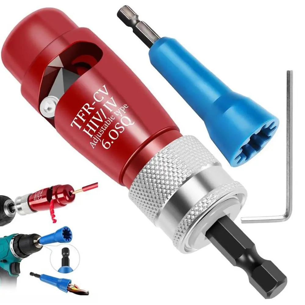 Wire Stripper & Wire Twister for Drill, Electric Drill Wire Stripper Tool, Professional Electrician Tool Set, Electric Tool Accessories