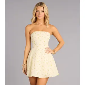 Sunlit Daydream Floral Mini Dress