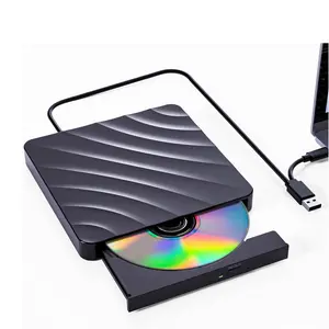 External CD/DVD Drive for Laptop - CD Burner DVD Player for Laptop USB 3.0 +/-RW ROM, External Optical Drives for PC/Mac, Disc Reader for Windows 11/10/8/7/XP/Vista Linux MacOS