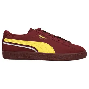 PUMA Mens Suede Triplex Lace Up Sneakers Shoes Casual - Red