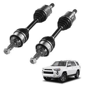 VEVOR CV Axle Shaft Assembly, 2 Pieces Front Left & Right (Driver and Passenger Side), Automotive Replacement CV Joint Axles Pair Compatible with 2003-2022 Toyota 4Runner, Alloy Steel & Carbon Steel