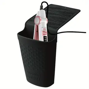 Hair Straightener Holder, Silicone Heat Resistant Hair Straightener Holder, Hair Styling Tool Storage Rack, Hair Styling Tool Storage Holder, Comfort