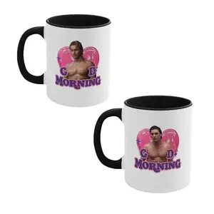 Bookish Romance Coffee Mug 11oz 15oz, Hockey Romance Fan Cup, Literary Reader Gift, Ceramic Coffee Mug for Book Lovers, Reading Lover Drinkware