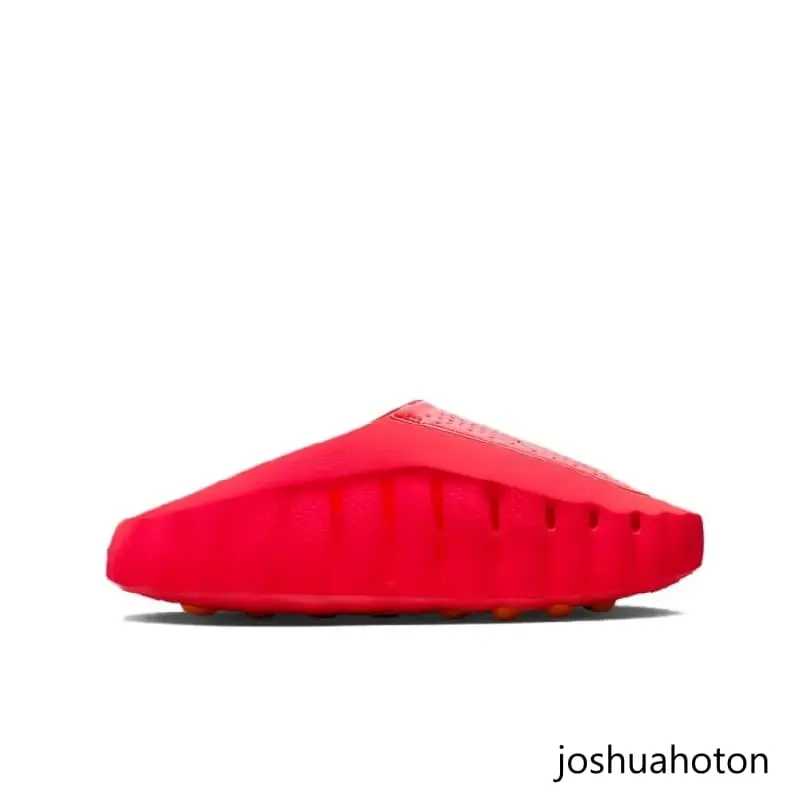 Mind 001 Closed-Toe Sports Collectible Slippers - Red, Stylish, Comfortable, Non-Slip, Durable, Versatile Casual Shoes