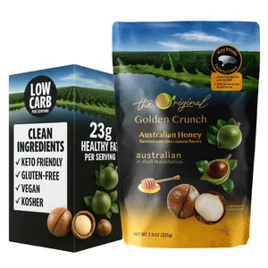 [Australia] Golden Crunch Honey Macadamia 225g