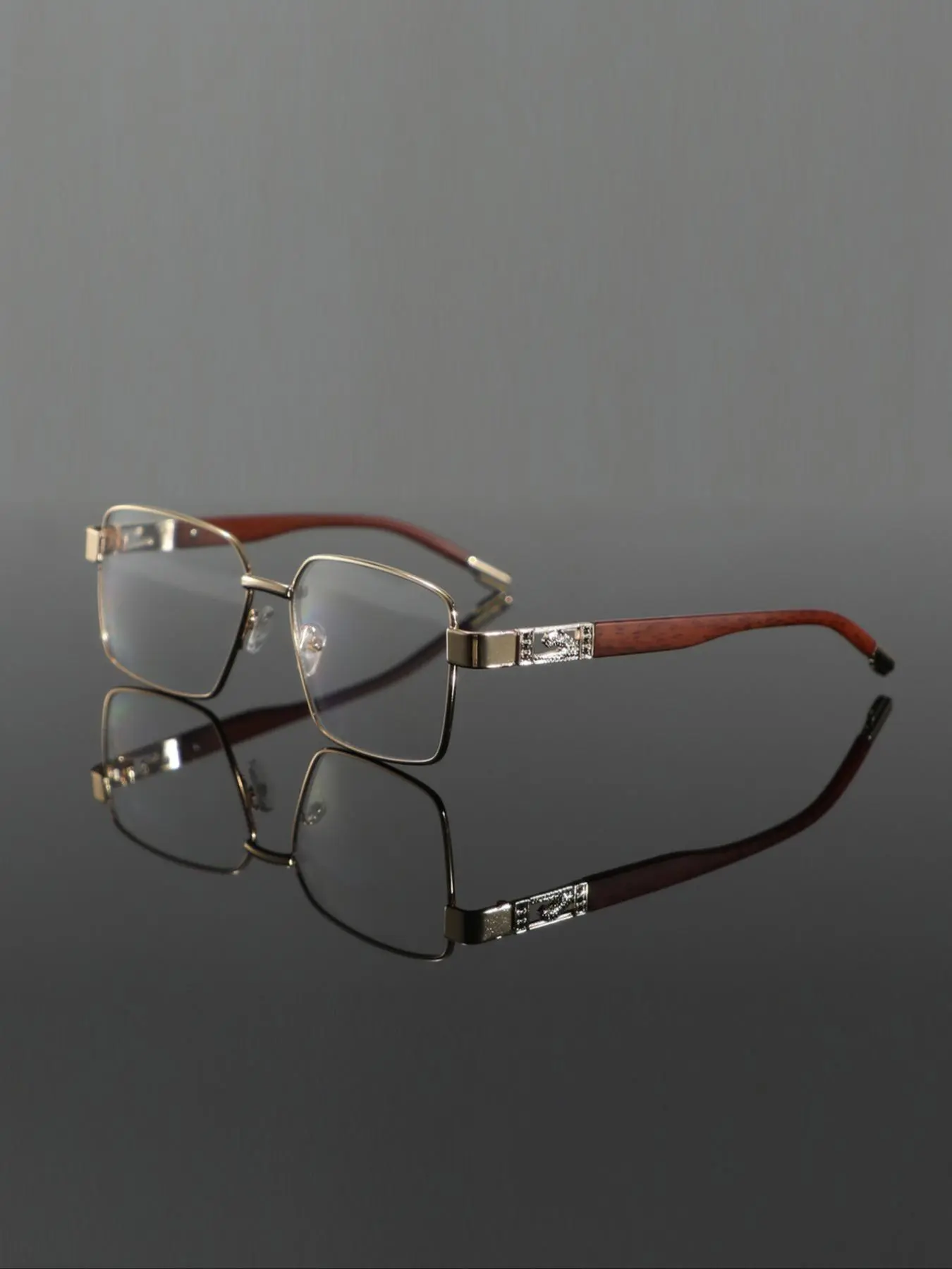 Men's Vintage Full Frame Eyeglasses, Retro Trendy Eyeglasses for Everyday Use, Fashion Accessories for Outdoor Activities, Classic Fashion Glasses, Stylish Trendy Eyewear, Trendy Casual Eyeglasses, Stylish Glasses