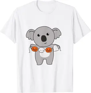Koala Happy Halloween Pumpkin Bat Koalas Halloween T-Shirt - Ronniemu Shop 47B0BBPFTDY1