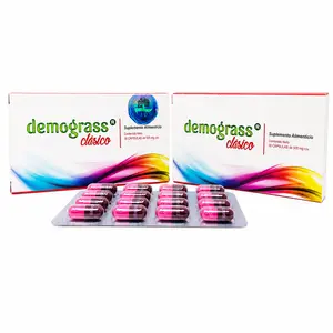 2 PACK Demograss CLASSIC 100% ORIGINAL Clasico Demograss 2 MESES 60 CAPSULES Healthcare