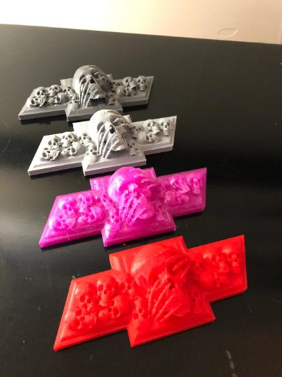 Chevy Truck Bowtie Skull Emblem Logo universal Looks great!