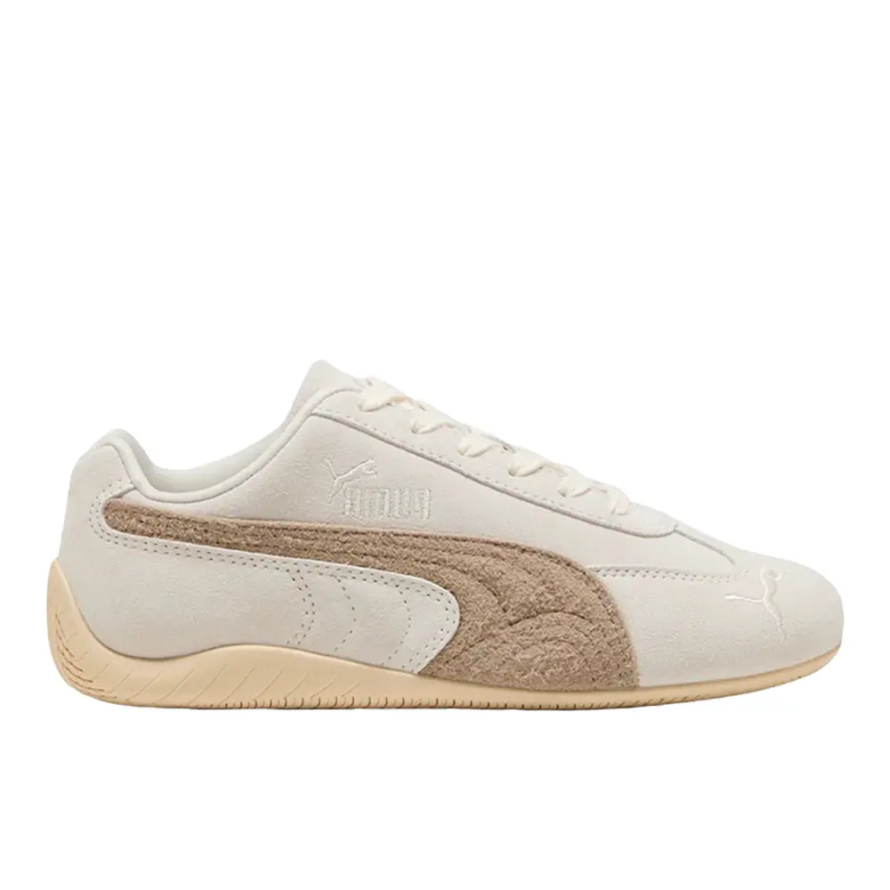 PUMA Womens Speedcat Elevated Lace Up Sneakers Shoes Casual - Off White