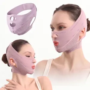 Graphene V - Line Face Lifting Strap for Tighter Facial Contours Reduces Nasolabial Folds & Double Chin Comfortable Breathable Sleep Bandage – Perfect Gift!