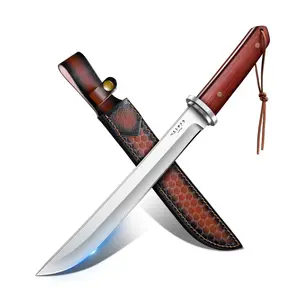 FUSIONKEI  Garden Knife - Full Tang with Sheath,Perfect Festive Gift for Outdoor Lovers