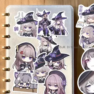 96pcs/set Honkai: Star Rail The Herta Stickers Phone Waterproof Decorative Decals Graffiti Guitar Scrapbook Skateboard Sticker