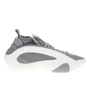 adidas Mens Sm Harden Volume 8 Basketball Sneakers Shoes - Grey, White adidas Mens Sm Harden Volume 8 Basketball Sneakers Shoes - Grey, White