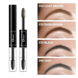 Double-ended eyebrow dye Long-lasting eyebrow shaping liquid Smudge-proof Waterproof and sweat-proof eyebrow tint