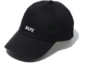 BAPE Premium Summer Bag Strapback Hat Black