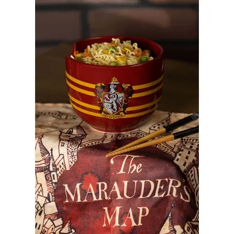 Harry Potter Red Gryffindor Ramen Bowl