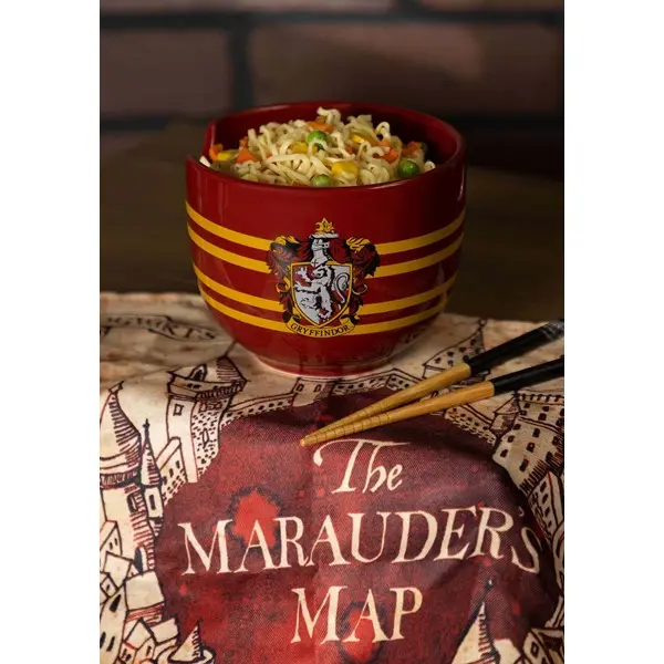 Harry Potter Red Gryffindor Ramen Bowl