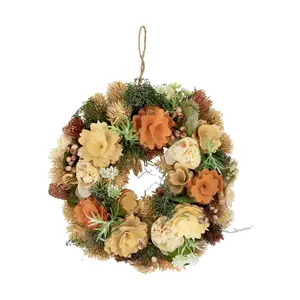 Northlight Mixed Floral Spring Wreath