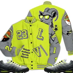 Max 95 OG Big Bubble Neon Outfits Varsity Jacket, AIR Number 23 Got Em Unisex T-Shirts To Match Sneakers, Streetwear Style Urban Outfit