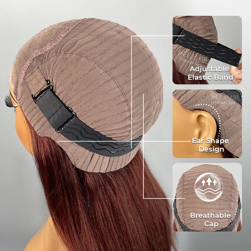 【Hot】ISEE HAIR Wear Go 9x6 Tpart Layered Cut Bob Yaki Straight Wig 180% & 250% Natural Black & Reddish Brown Deep Part Lace Glueless Wig #TikTokShopHolidayHaul 【Hot】ISEE HAIR Wear Go 9x6 Tpart Layered Cut Bob Yaki Straight Wig 180% & 250% Natural Black & Reddish Brown Deep Part Lace Glueless Wig #TikTokShopHolidayHaul