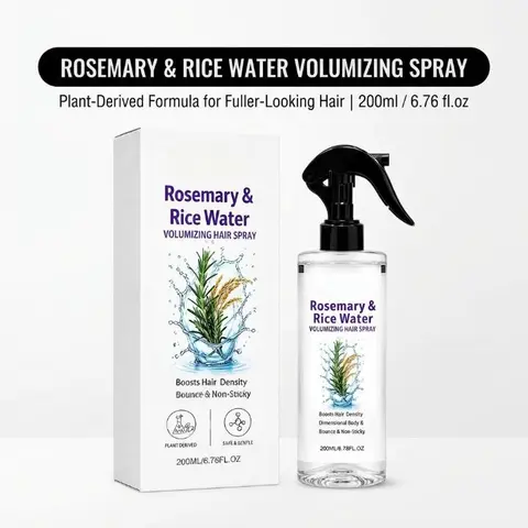 Nature x Science Rosemary Water and Rice Water | Natural Extract | Soft & Smooth Hair Non-Greasy & Fast Absorbing