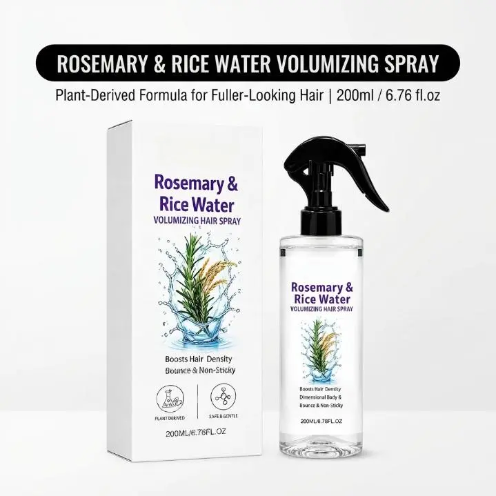Nature x Science Rosemary Water and Rice Water | Natural Extract | Soft & Smooth Hair Non-Greasy & Fast Absorbing