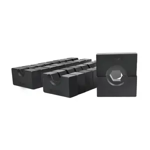 AMZCNC YQK-120 Crimping Dies Include 9 Pairs of US Standard Hex Crimping Dies (8, 6, 4, 2, 1, 1/0, 2/0, 3/0, 4/0 AWG)